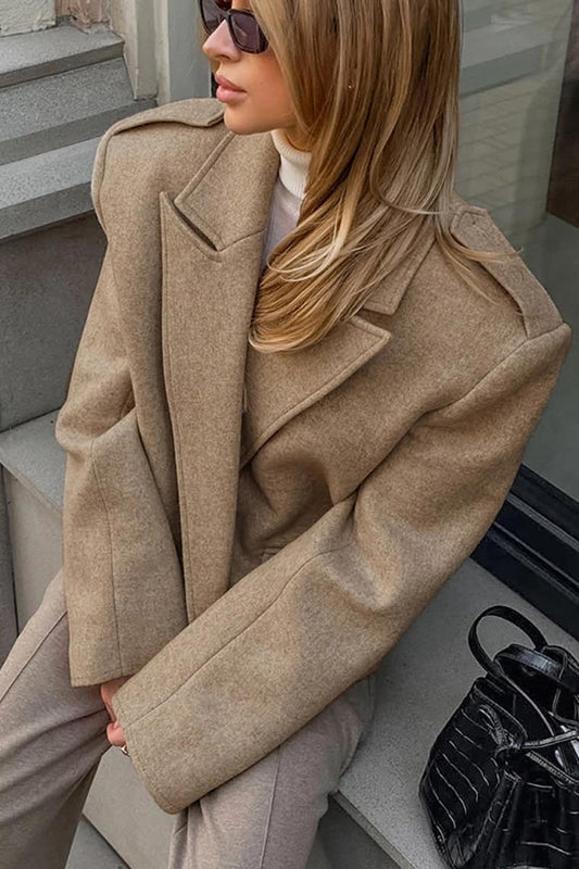 Skrátený kabát 𝓒𝓪𝓵𝓶𝔂